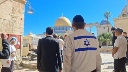 محافظة القدس: 508 مستعمرين يقتحمون الأقصى في “عيد الاستقلال”